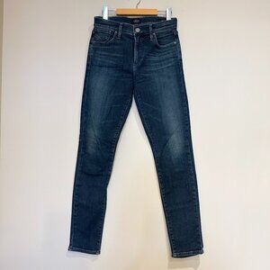 AGOLDE Sophie Skinny Jeans Womens Size 27 Mid Rise Dark Denim